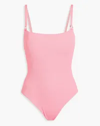 Melissa Odabash Tosca seersucker swimsuit - Pink Pink