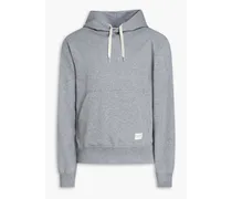 Damon French cotton-terry hoodie - Gray