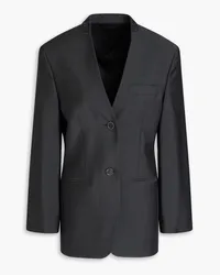 Acne Studios Wool and mohair-blend blazer - Gray Gray