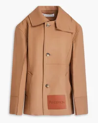 J.W.Anderson Wool-blend felt coat - Brown Brown