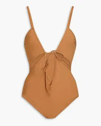 Christopher Esber Cutout swimsuit - Brown Brown