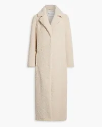 STAND Kylie faux shearling coat - White White