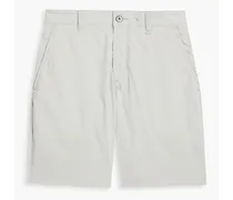 Perry cotton-blend chino shorts - Gray
