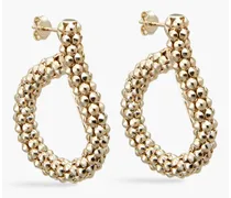 Gold-tone earrings - Metallic