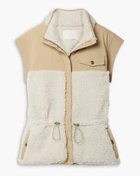 Ulla Johnson Tariet fleece and shell vest - Neutral Neutral