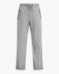 James Perse Stretch-cotton poplin pants - Gray Gray