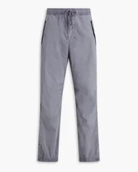 James Perse Stretch-cotton poplin pants - Gray Gray