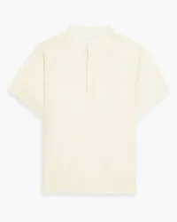 Onia Linen Henley shirt - Yellow Yellow