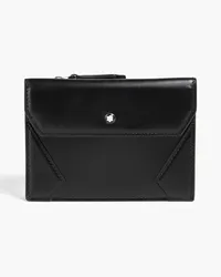 Montblanc Leather cardholder - Black Black