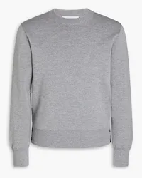 Thom Browne Striped merino wool sweater - Gray Gray