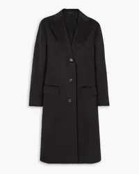 Brioni Wool and cashmere-blend coat - Black Black