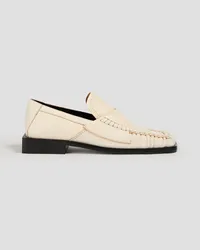 Acne Studios Leather loafers - White White