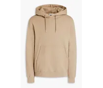 Cotton-fleece hoodie - Neutral