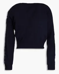 Altuzarra Button-detailed wool-blend sweater - Blue Blue