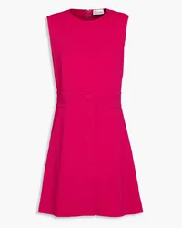 RED Valentino Stretch-crepe mini dress - Purple Purple