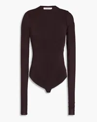 Philosophy Di Lorenzo Serafini Stretch-jersey bodysuit - Brown Brown