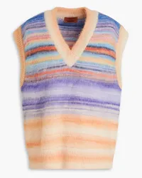 Missoni Striped knitted vest - Orange Orange