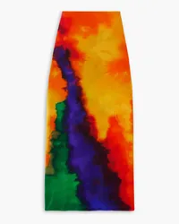 Paco Rabanne Dégradé jersey maxi skirt - Multicolor Multicolor