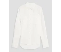 Georgie linen shirt - White