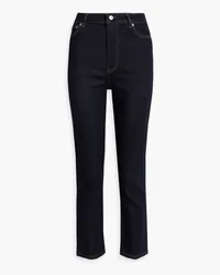 Ganni Cutye high-rise slim-leg jeans - Blue Blue