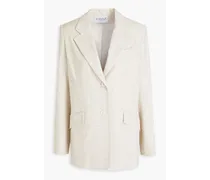 Vanessa tweed blazer - White