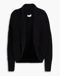 NAADAM Ribbed wool cardigan - Black Black