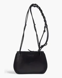 Philosophy Di Lorenzo Serafini Leather cross-body bag - Black Black