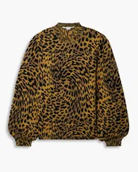 Stella McCartney Leopard-jacquard sweater - Animal print Animal