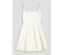 Mini Mona woven mini dress - White