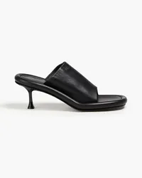 J.W.Anderson Leather mules - Black Black