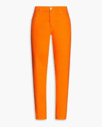 Frame Denim Le Slouch low-rise straight-leg jeans - Orange Orange