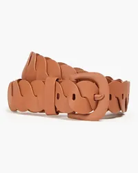 Zimmermann Twisted leather belt - Brown Brown