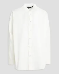 Rag & Bone Landon stretch-cotton poplin shirt - White White