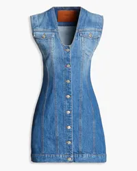 Victoria Beckham Denim mini dress - Blue Blue