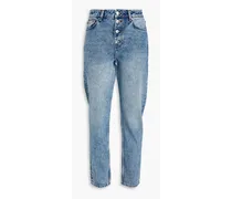 Esma high-rise slim-leg jeans - Blue