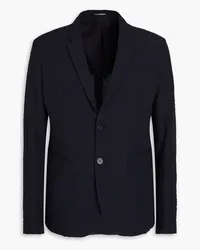 Emporio Armani Seersucker suit jacket - Blue Blue