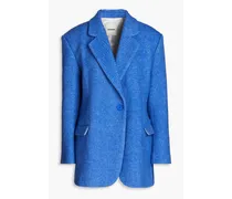 Meg wool-blend blazer - Blue
