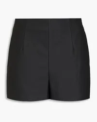 Moschino Leather shorts - Black Black