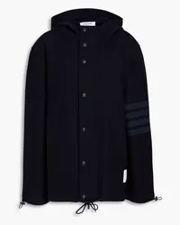 Thom Browne Cotton-twill hooded jacket - Blue Blue