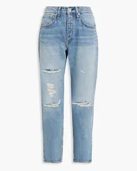 Rag & Bone Rosa distressed boyfriend jeans - Blue Blue