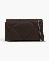 Brunello Cucinelli Quilted shell cross-body bag - Brown Brown