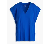 Le Mid Rise Pima cotton-jersey T-shirt - Blue
