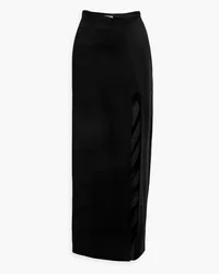 GALVAN Alicja jersey maxi skirt - Black Black