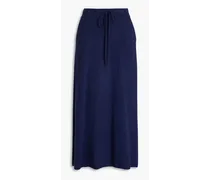 Atico cashmere maxi skirt - Blue
