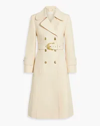 Zimmermann Wool-blend trench coat - White White