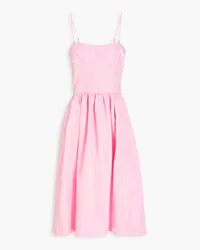 Stella Nova Montana gathered organza dress - Pink Pink