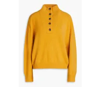 Klova wool-blend turtleneck sweater - Yellow