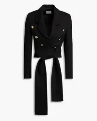 Rosetta Getty Draped jersey jacket - Black Black