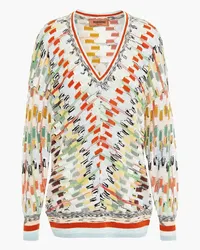 Missoni Crochet-knit sweater - Green Green