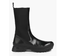 Tolentino leather boots - Black